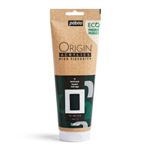 Akrüülivärv - Põie roheline - 25 - Kõrge viskoossus - Pébéo - Origin akrüülid - 240ml
