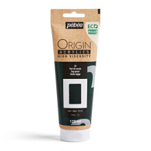 Tinta acrílica - Verde de bexiga - 25 - Alta viscosidade - Pébéo - Acrílicos origin - 120ml