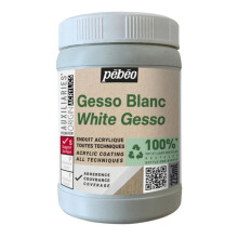 Gesso - PEBEO - Studio Vihreä - Valkoinen - Matta - 225ml