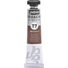 Gouache Paint - PEBEO - T7 - 20ml - Extra Fine - Velvet Brown