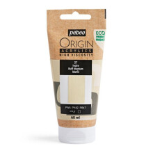 Akrüüli maali - Ivoori - 27 - Korkea viskositeetti - Pébéo - Origin akryylit - 60ml