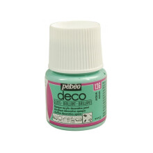 Tinta acrílica - PEBEO - Decoração - Brilhante - 45 ml - Verde Aqua