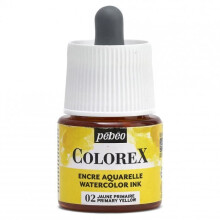 Vesiväri - PEBEO - Colorex - 45 ml - Pääväri Keltainen - Sekoitus