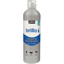 500 ml bottle of shiny PEBEO silver gouache