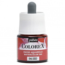 Aquarellfarbe - PEBEO - Colorex - 45 ml - Korallenfarbe - Mischung
