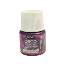 Pintura - PEBEO - Decoração - Cassis - Mate - 45 ml