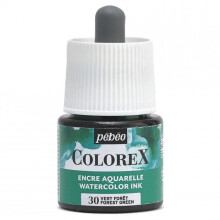 Aquarellfarbe - PEBEO - Colorex 30 - Waldgrün - 45 ml - Konzentrierte Flüssigfarbe