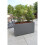 Maceta - RIVIERA - GRANITO - 59X29,5X33,5 cm - Gris 2