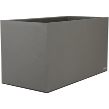 Maceta - RIVIERA - GRANITO - 59X29,5X33,5 cm - Gris