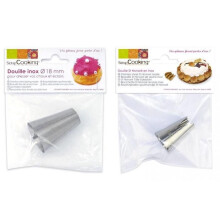 Duo de bicos de confeitar - Choux 18 mm e St Honoré