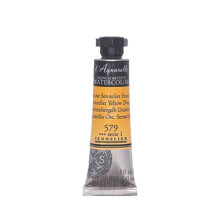 Peinture à l'aquarelle - Sennelier - Tube 10ml S1 - Jaune profond (579) - Haute qualité - Mixte