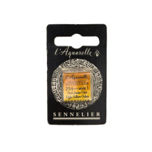 Aquarelle - Sennelier - Halbblock S1 - Helles Ocker (254) - Hohe Qualität - Unisex