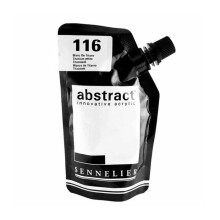 Pintura acrílica en bolsa - Blanco de titanio - 500ml - Sennelier