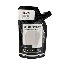 Tinta acrílica em sachê - Iridescente prata - 500ml - Sennelier