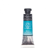 Vesiväri - Sennelier - 10ml putkilo S4 - Turkoosi Vihreä (843) - Korkea laatu - Sekä naisille että miehille