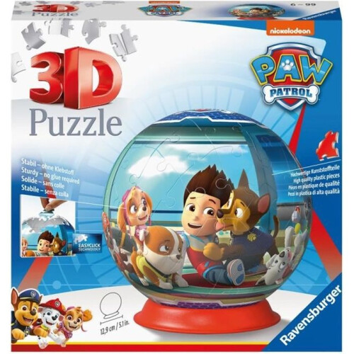 Ravensburger 3D-puslespil 72 Paw Patrol
