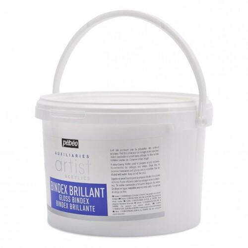 Pot Bindex Künstleracrylfarben 4 Liter Brillant 2