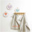 Geburtssticker-Set Herz 3
