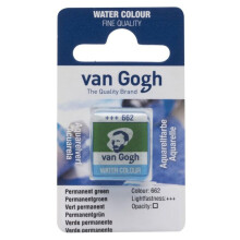 Pintura acuarela van Gogh godet Verde permanente 662