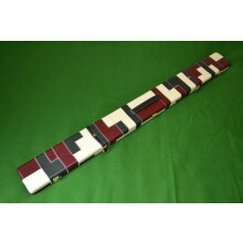 Luxury Hand Crafted 3/4 Three Compartment Wide Hard Snooker Cue Case