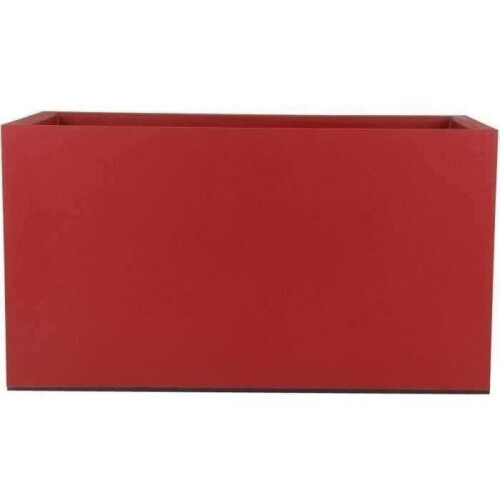 Jardinière - RIVERA - GRANIT - 59X29,5X33,5 cm - Rot