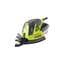RYOBI - 100 W kolmiohiomakone - 12 000 osc/min - 169 x 100 mm - Toimitetaan kantolaukussa, jossa on 20 hioma-ainetta - RPS100-SA20