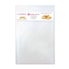Ungebackene Blätter - SCRAPCOOKING - Ref7300 - Weiß - 0,3 mm - Mischformat