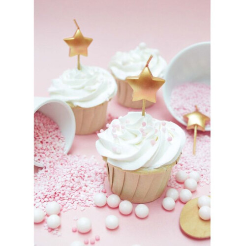 15 candeline di compleanno Stelle dorate 2