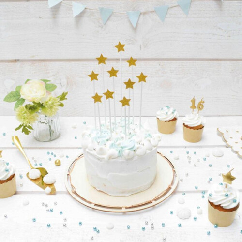 15 candeline di compleanno Stelle dorate 1