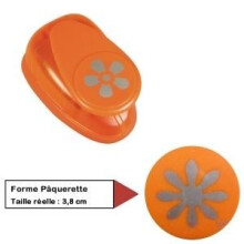 Perforatrice - RAYHER - Margherita - Diametro 3,8 cm - Per scrapbooking - Facile da usare