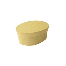 Kartonkinen soikea laatikko - P.W. INTERNATIONAL - Beige - Lapsi - Yhdiste