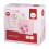DIY-Kit - Holz-Geburtskarten mit Babyabdrücken - Rosa 1
