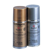 Spray decorativo, adecuado para poliestireno, frasco de 150 ml, sin CFC, plata