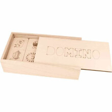 Board Game - Wood - Colorable Dominoes - 24 Pieces - Mixed - From 4 Years Old