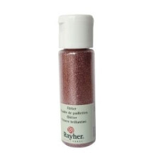 Pólvora de purpurina ultrafina rosada 20ml - Rayher - Referencia 4006166183478 - Para creaciones brillantes