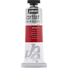 Acrylfarbe - PEBEO - Künstler-Acrylfarben Extra Fein - Karmin Naphthalin - 37 ml - Mixte