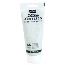 Peinture Acrylique - Pébéo - Studio - Gris neutre - 100 ml - Satiné