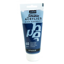 Peinture Acrylique - Pébéo - Studio - Gris de Payne - 100 ml - Satiné - Professionnel