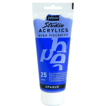 Peinture Acrylique - Pébéo - Studio Acrylics - Bleu Outremer - 100 ml - Satiné