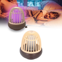 Tragbare elektrische Mückenlampe USB-aufladbar 11x9cm, stilvoll in Lila