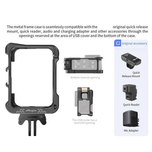 Kamerakäfig für Pro Quick Release Schutzbord