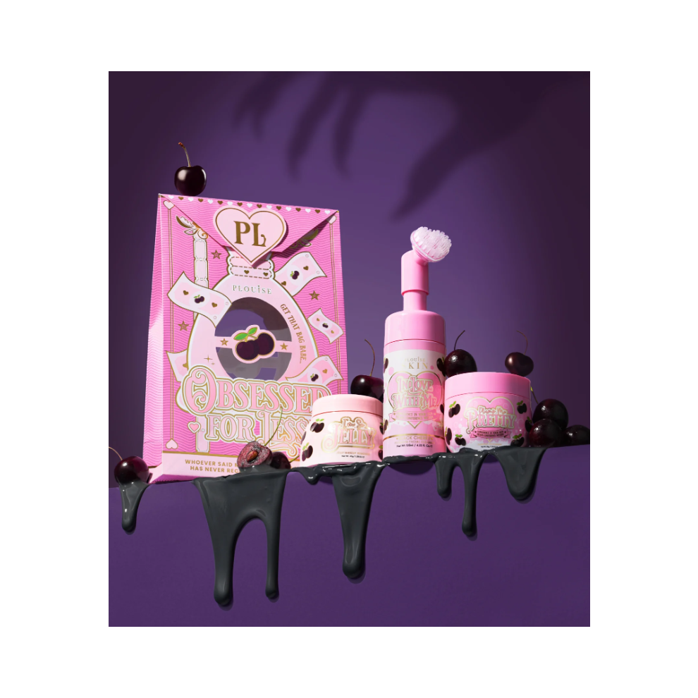 P Louise Black Obsessed For Less Skincare Set - Cherry