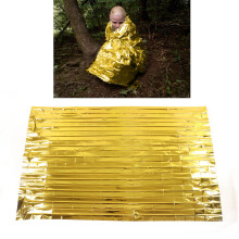Überlebens-Notfalldecke 140x210cm Thermischer Sonnenschutz für Camping und Wandern