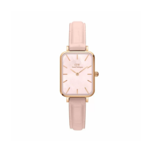 Dameshorloge DANIEL WELLINGTON QUADRO in Roze Leer - 240241