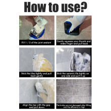 Sealant Caulking Finishing Tool - Hand Caulk Tool for Grout & Surface Sealing