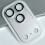 Rear Camera Glass Protector Compatible With iPhone 17 Pro Silver 4
