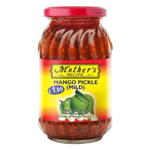 Mother's Recipe Mango Pickle Mild 500g | Authentic Indian Mild Mango Pickle 1