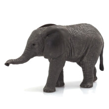 Figura de elefante africano, Animal Planet, 8,5 cm x 4,5 cm x 2,5 cm