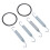 Langlebiger Auspuffrohrfeder-Dichtring-Kit für Banshee 350 1987–2006 9