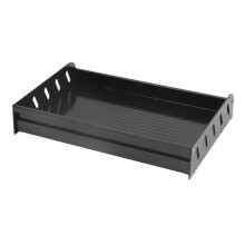Schwarze Wandmontage-Gewürzregal 3020 cm Raum-Aluminium Küchenschrank